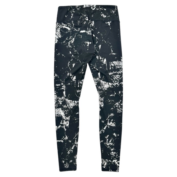 ALO Yoga Black & White Abstract Print Leggings Yoga Pants sz S - Picture 2 of 7